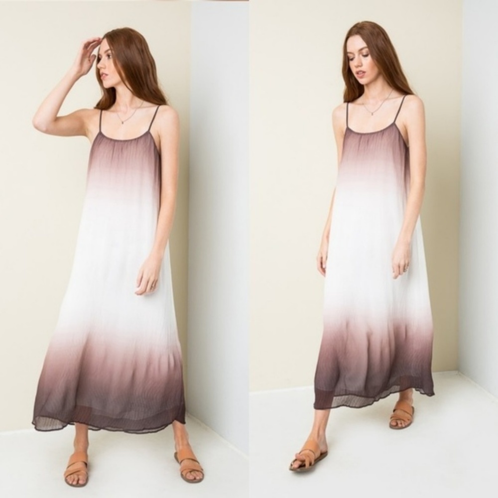 Beautiful Ombré Slip Maxi Dress - Picture 1 of 2